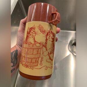 VTG Aladdin thermos “Crazy Kittens”
